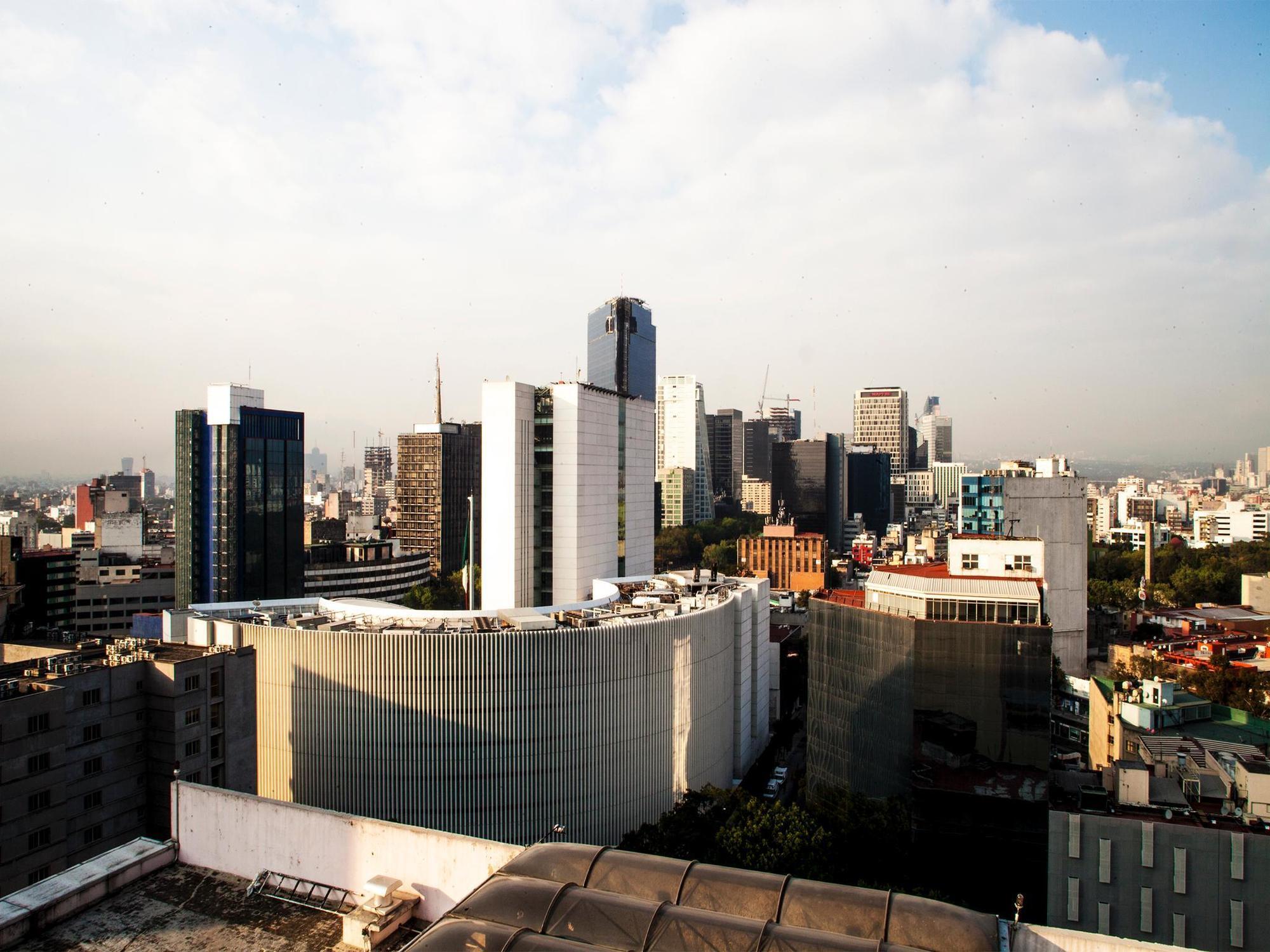 Hotel Plaza Madrid Мехико Экстерьер фото