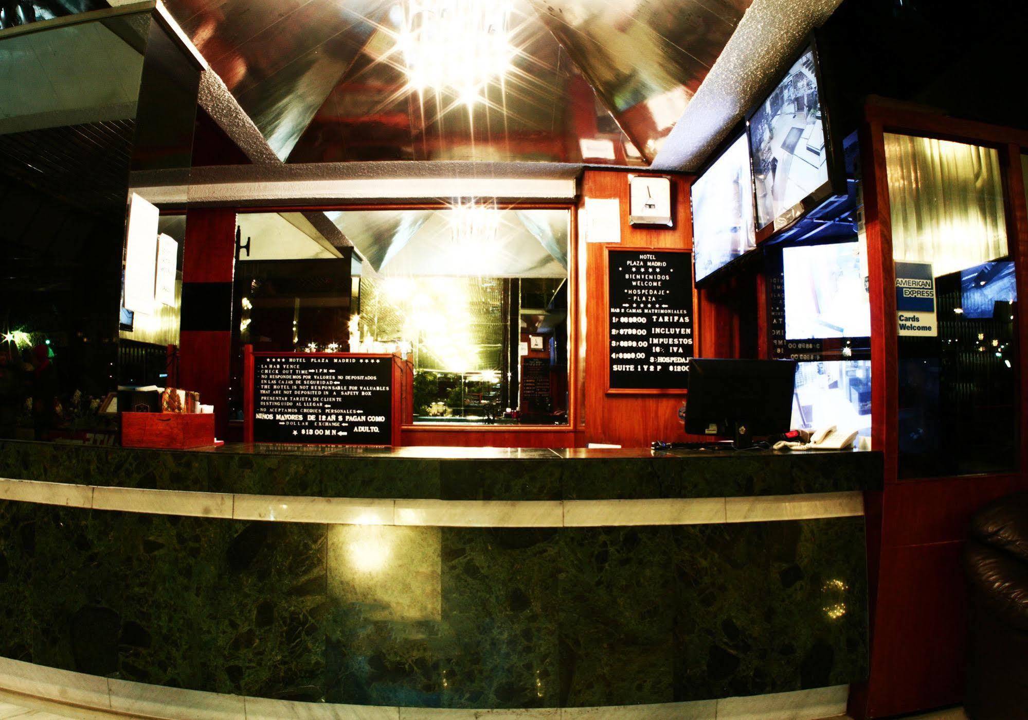 Hotel Plaza Madrid Мехико Экстерьер фото